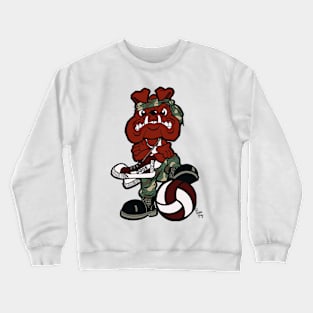 Bulldog camo Crewneck Sweatshirt